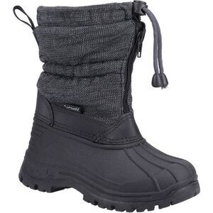 Cotswold Childrens/Kids Bathford Galoshes / Gray/Black